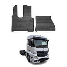 Tapis de Sol pour Mercedes Actros 2012-2020 en TPE Caoutchouc Noir