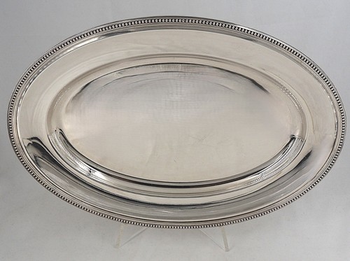 Christofle perles plat ovale - perles,,
