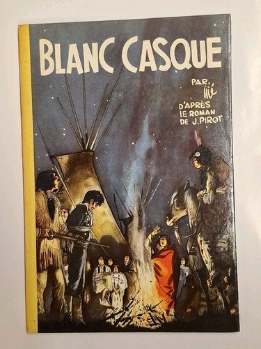 Blanc casque jijé - bd,
