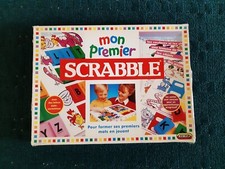 Mon Premier SCRABBLE Jeu De Société Pour Enfant Apprendre Jeux Spear 1996.MATTEL