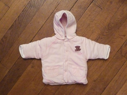 Veste doudoune rose - veste/,
