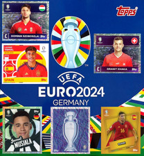 Topps Euro 2024 Germany Stickers - (Intro - Hosts - Group A - Group B) - 1/3