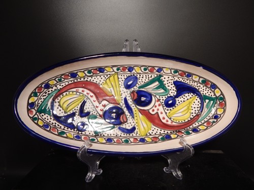 Vintage plat céramique - plat,
