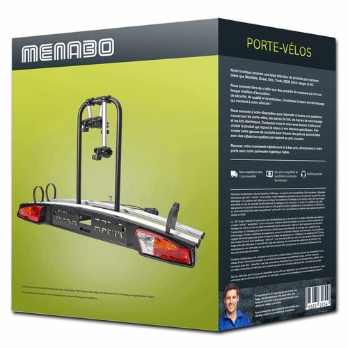 Porte vélo menabo - menabo, merak