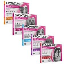 FRONTLINE Tri-Act¹ chien protection puce tique poux flea treatment 1-60 kg 3 pIp