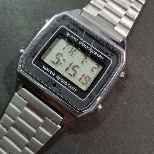 Montre numérique seiko alarm - numérique,