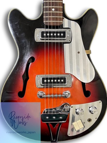 Guitare bizarre vintage teisco - guitare,