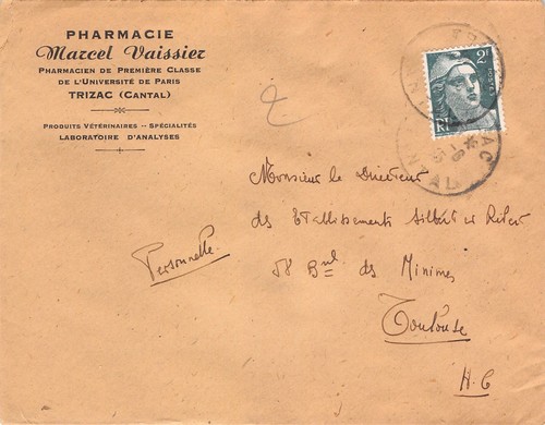 Pub marcel vaissier trizac - vaissier,
