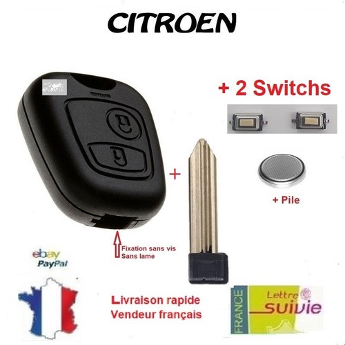 Coque clé plip sans vis - coque,