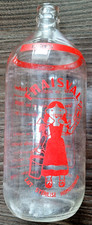 Ancienne bouteille de lait en verre - FRAISVAL