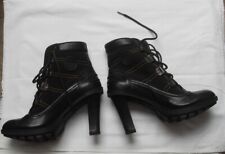 Bottines Femme Pataugas noir talons hauts pointure 40