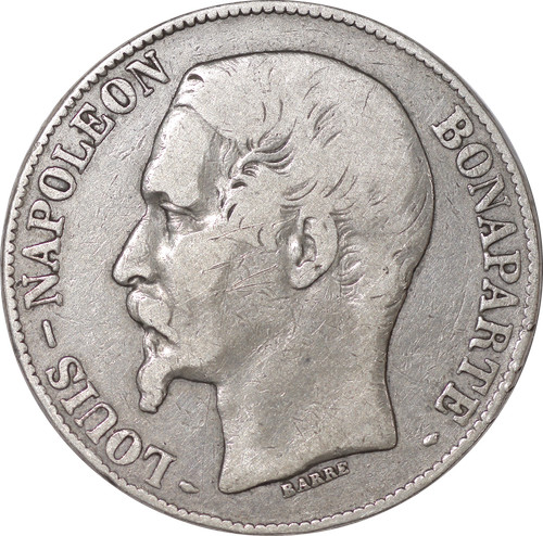 France république 5f - france, 2e
