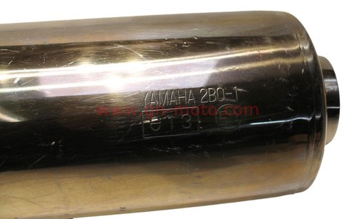 Echappement gauche yamaha - echappement, 900