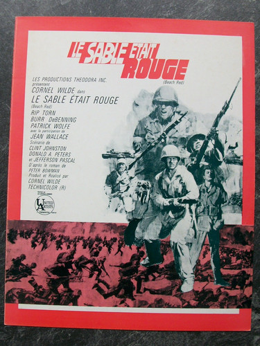 Sable etait rouge - etait,