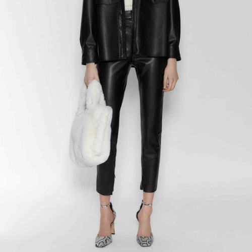 Nwt zara faux leather leggings - nwt,