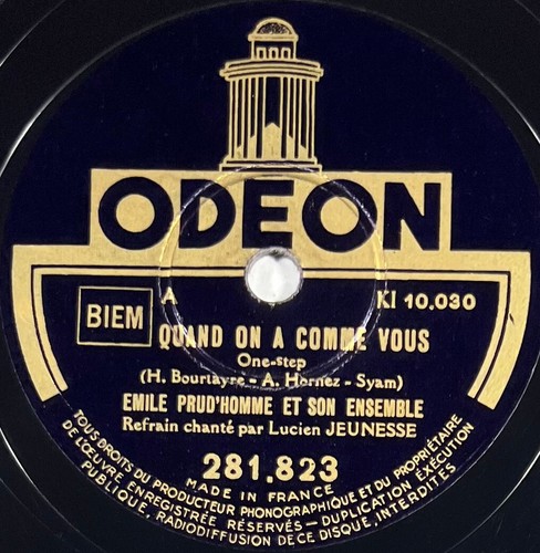 émile prud homme son - Émile, et