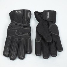 Gant pour moto route mi saison DG Taille 7 cuir et textile noir ski hiver