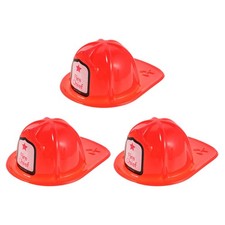 Lot de 3 chapeaux de pompier