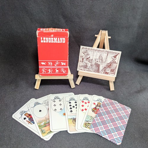 Jeu lenormand français - jeu,