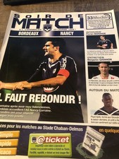 programme )) BORDEAUX V NANCY