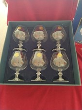 6 Verres à cognac Cristal d'Arques 25 Cl
