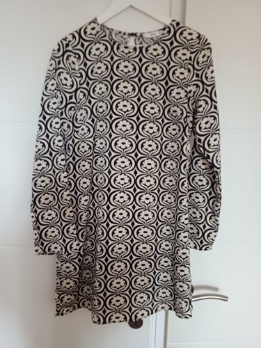 Robe courte imprimé rétro