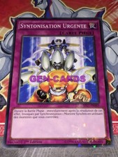 Carte YU GI OH SYNTONISATION URGENTE SP17-FR049 x 2  STARFOIL