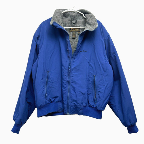 Vtg eddie bauer men blue - eddie,