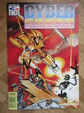 CYBER CRUSH ROBOTS IN REVOLT #5 FLEETWAY VERY FINE  (Z62)