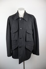 REPLAY Manteau En Laine Pour Homme Tg. 2XL Veste Casual Vintage
