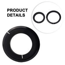 1 - Casque Bague Genouillère for MTB Road Vélo Aluminium Alliage Noir Pratique