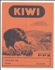 Protège-cahier publicitaire - Cirage KIWI