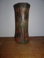 Grand Vase Legras à Décor