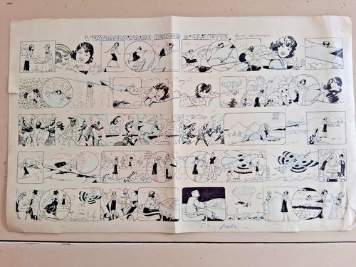 Planche originale - de, bd