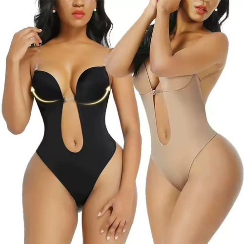 Invisible bodysuit women thong - invisible,
