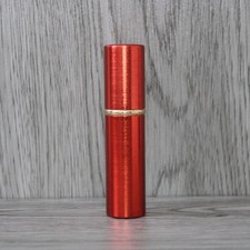 8 cm, Vaporisateur rechargeable dans son étui rouge anodisé, vaporisateur de par