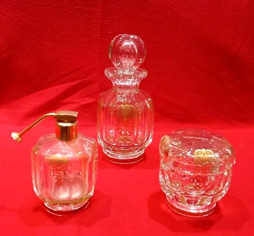 Garniture toilette cristal - garniture,