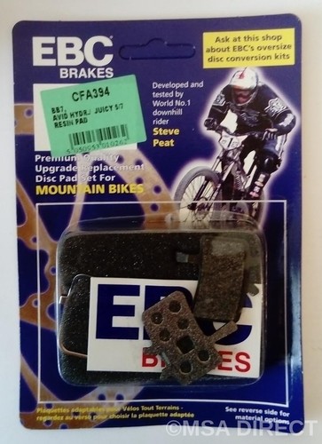 Ebc résine vtt - résine, disque