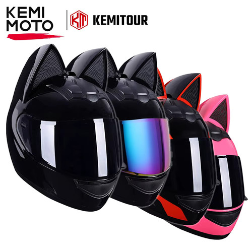 Casco moto full - casco, mujer