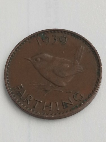 1939 great britain farthing - britain,
