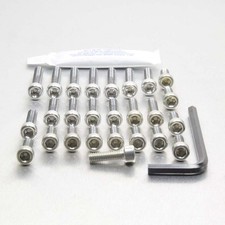 Kit Visserie moteur Honda XR600R Argent