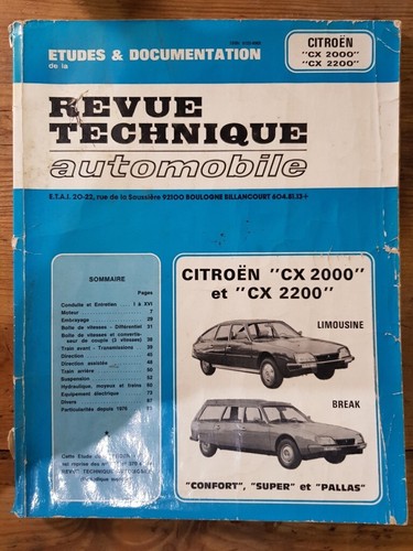 Citroën cx 2000 et - citroËn,