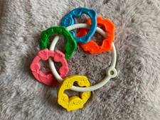 725⚜️ Ancien Hochet Fisher Price Vintage Activité D'éveil 1977 Réf 430