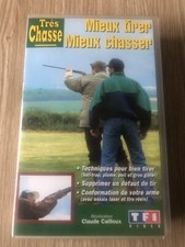 CASSETTE VIDÉO VHS TRÈS CHASSE MIEUX TIRER MIEUX CHASSER RARE