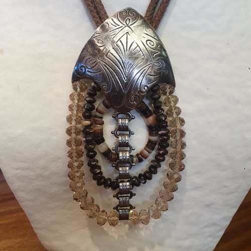 Collier tribu rigaux etain - tribu,