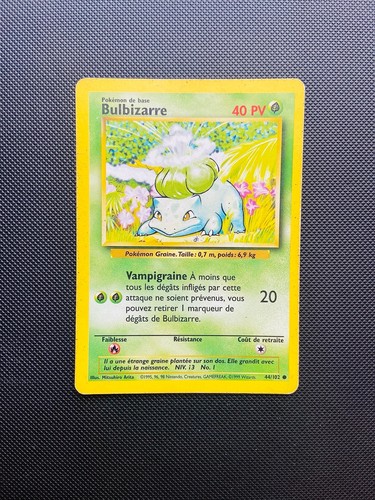 Carte pokemon bulbizarre - carte,