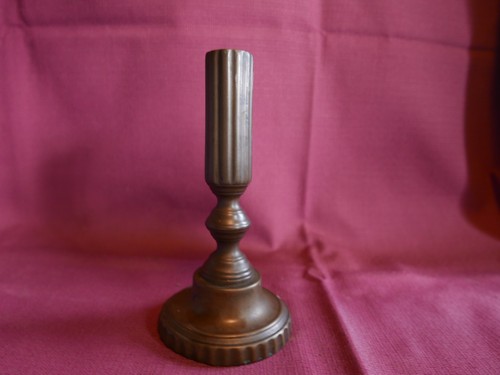 Bougeoir laiton epoque - en,