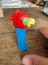 VINTAGE DISTRIBUTEUR PEZ PERROQUET SIFFLET  MADE IN AUSTRIA