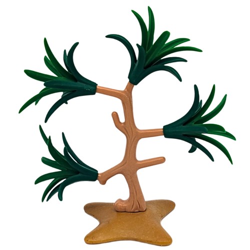 Playmobil base marron - , plante
