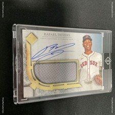 2024 Topps Transcendent Rafael Devers Auto Jersey Patch Relic #2/25